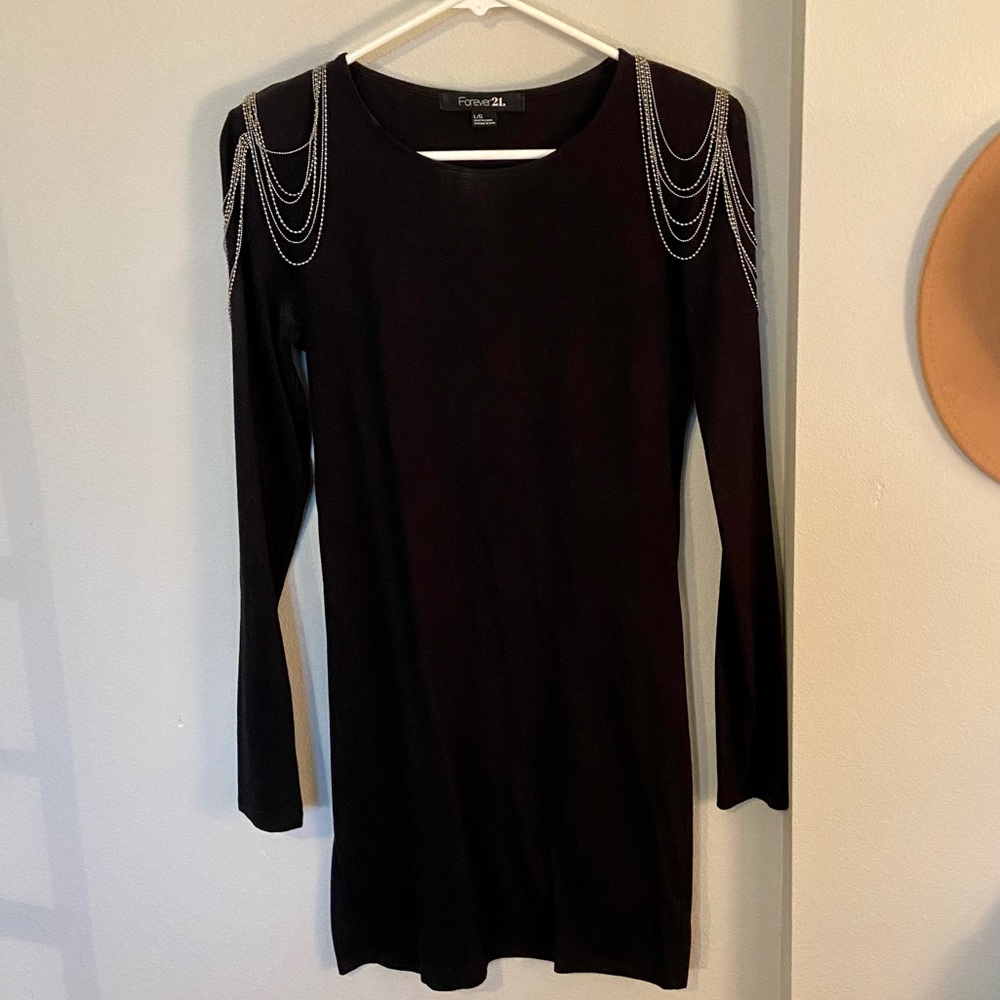 Black Long-sleeve Dress